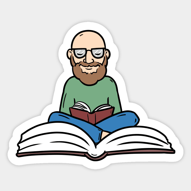 Bibliosmia Sticker by Otterlyalice